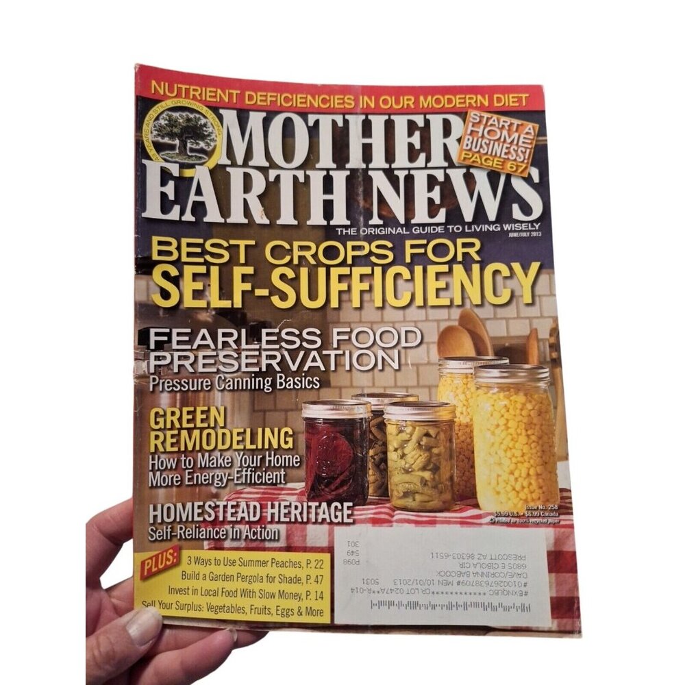 Mother Earth News Feb 2013-Nov 2013 Gardening Organic Homestead 5 Lot Magazines - Picture 4 of 6